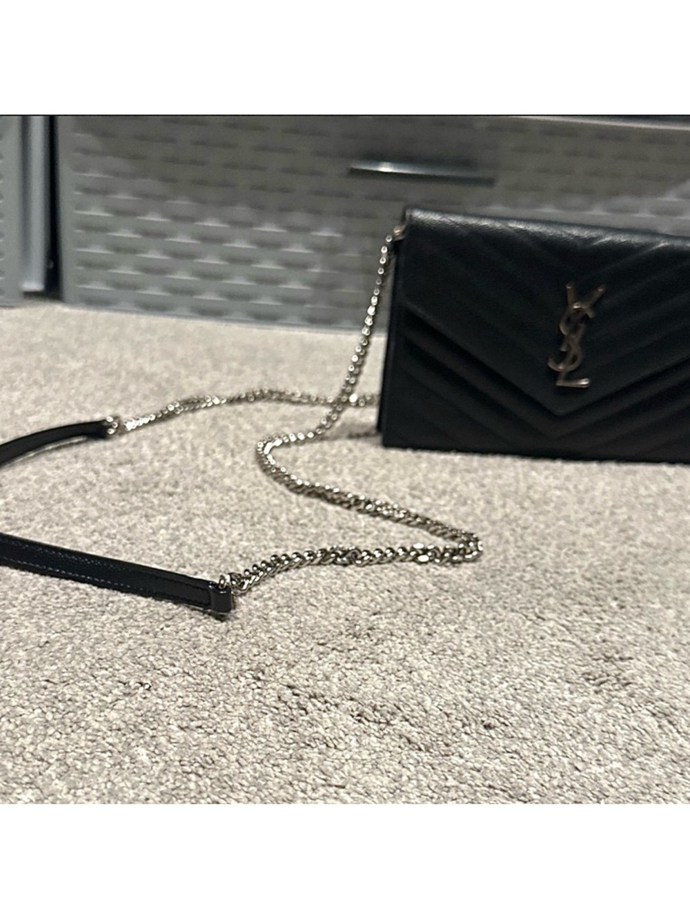 YSL Cassandre Envelope Chain Wallet - Picture 2 of 7